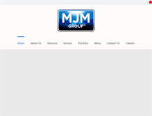 Tablet Screenshot of mjm-group.com